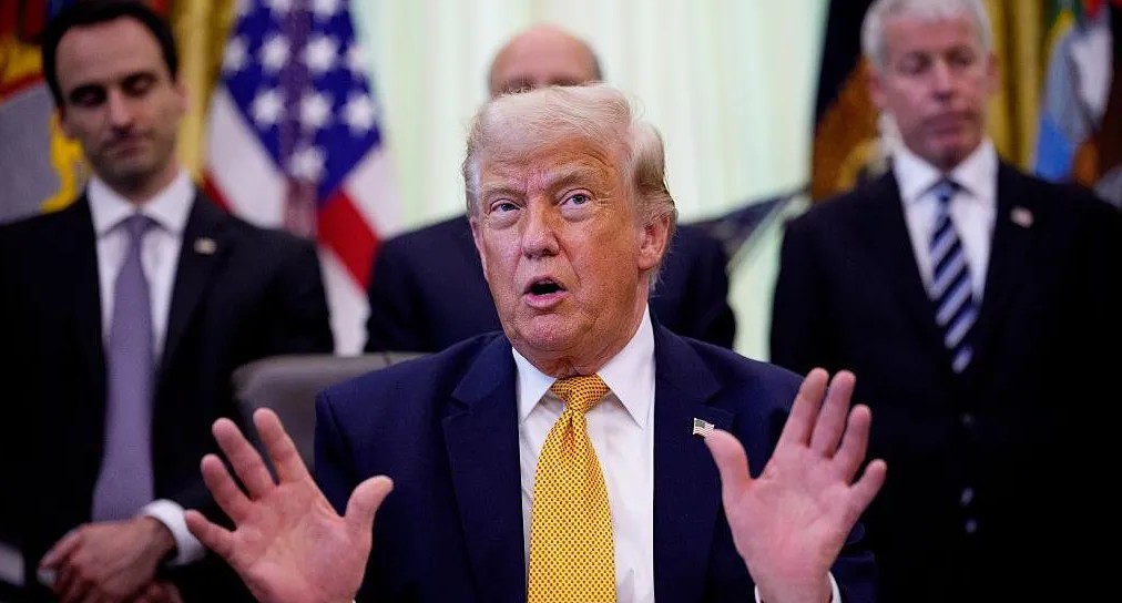 Trump Escalates Trade Tensions With Threat of 100% Tariffs Over Europe’s Digital Taxes